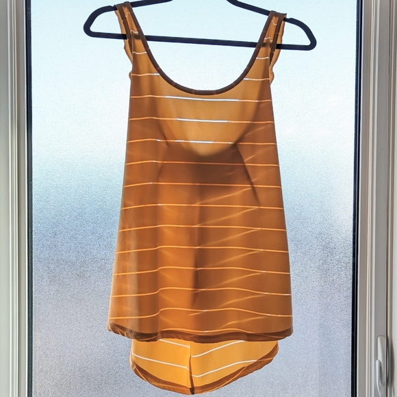 Ruffle strap sheer tank - Picture 5 of 7